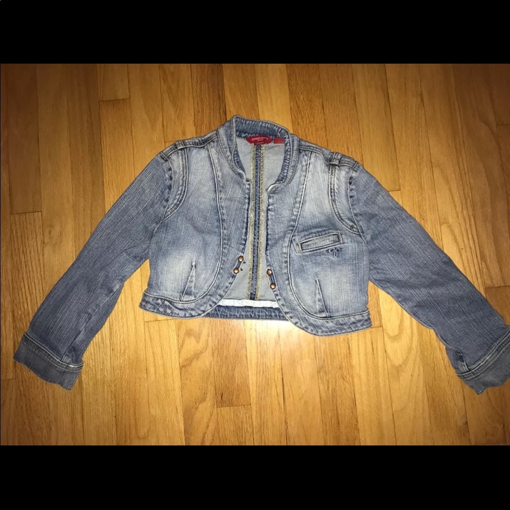 GUESS jeans cropped jacket